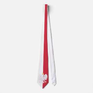 Cravate Drapeau de la Pologne