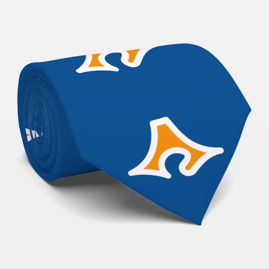 Cravate Drapeau de la préfecture de Shizuoka, Japon (Roulé)