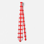 Cravate Drapeau de la République de Géorgie (Devant)