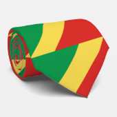 Cravate Drapeau de la République du Congo (Roulé)