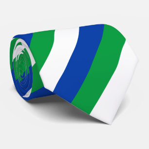 Cravate Drapeau de la République Komi