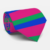 Cravate Drapeau de la République populaire de Kouban (Roulé)