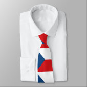 Cravate Drapeau de la République tchèque (Attaché)