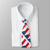Cravate Drapeau de la République tchèque (Attaché)