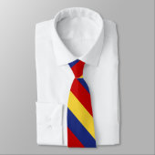 Cravate Drapeau de la Roumanie (Attaché)