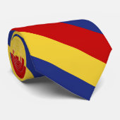 Cravate Drapeau de la Roumanie (Roulé)