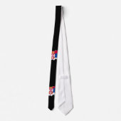 Cravate Drapeau de la Serbie (Dos)