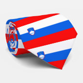 Cravate Drapeau de la Slovénie (Roulé)