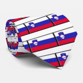 Cravate Drapeau de la Slovénie (Roulé)