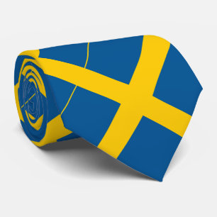Cravate Drapeau de la Suède