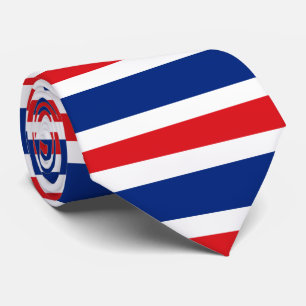 Cravate Drapeau de la Thaïlande