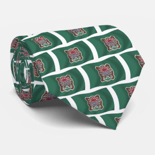 Cravate Drapeau de la tribu Abenaki à nœud