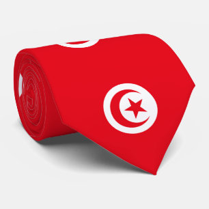 Cravate Drapeau de la Tunisie