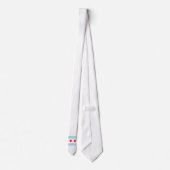 Cravate Drapeau de la ville de Chicago (Illinois) (Dos)