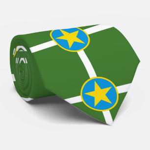 Cravate Drapeau de la ville de Jackson (Mississippi)