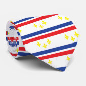 Cravate Drapeau de la ville de la Nouvelle-Orléans (Roulé)