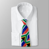 Cravate Drapeau de l'Afrique du Sud (Attaché)