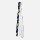 Cravate Drapeau de l'Afrique du Sud (Dos)