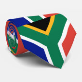 Cravate Drapeau de l'Afrique du Sud (Roulé)