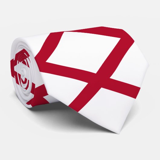 Cravate Drapeau de l'Alabama (Roulé)