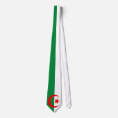 Cravate Drapeau de l'Algérie (Devant)