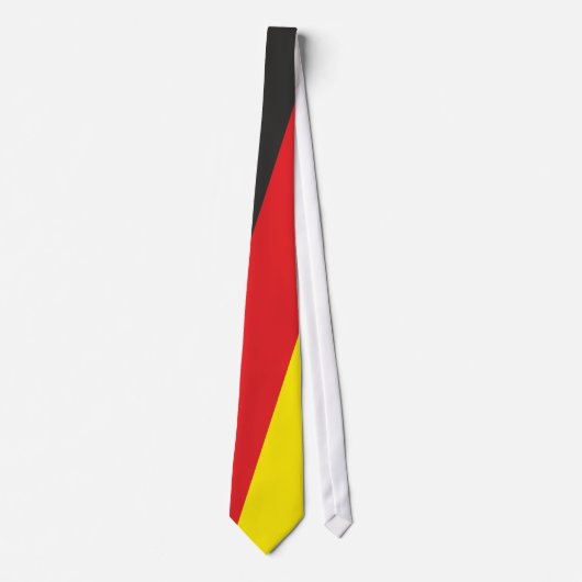 Cravate Drapeau de l'Allemagne (Devant)