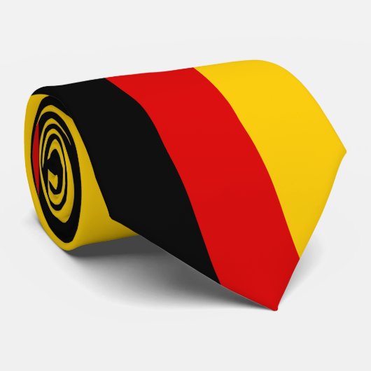 Cravate Drapeau de l'Allemagne - Deutschland (Roulé)