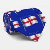 Cravate Drapeau de l'Angleterre (Roulé)