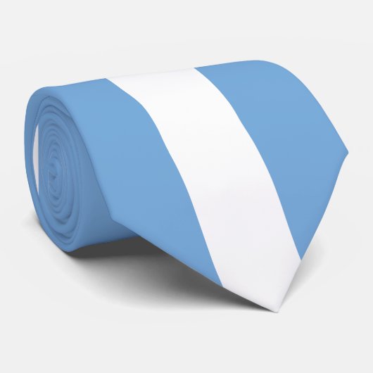 Cravate Drapeau de l'Argentine (Roulé)