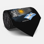 Cravate Drapeau de l'Argentine (Roulé)