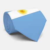 Cravate Drapeau de l'Argentine (Roulé)