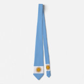 Cravate Drapeau de l'Argentine (Devant)