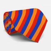 Cravate Drapeau de l'Arménie (Roulé)