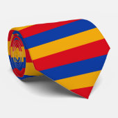 Cravate Drapeau de l'Arménie (Roulé)