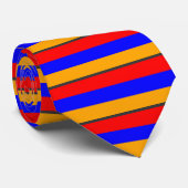 Cravate Drapeau de l'Arménie (Roulé)
