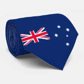 Cravate Drapeau de l'Australie (Roulé)