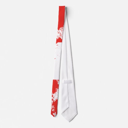 Cravate Drapeau de l'Autriche (Dos)