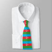 Cravate Drapeau de l'Azerbaïdjan (Attaché)