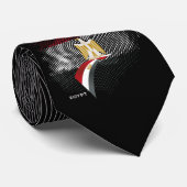 Cravate Drapeau de l'Égypte (Roulé)