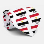 Cravate Drapeau de l'Egypte (Roulé)