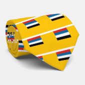 Cravate Drapeau de l'empire du 滿洲國 de Manchukuo ; 满洲国 ; (Roulé)