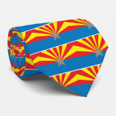 Cravate Drapeau de l'État d'Arizona (Roulé)