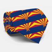 Cravate Drapeau de l'État d'Arizona (Roulé)