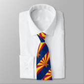 Cravate Drapeau de l'État de l'Arizona (Attaché)