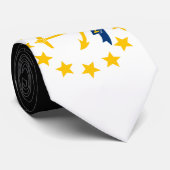 Cravate Drapeau de l'État de Rhode Island (Roulé)
