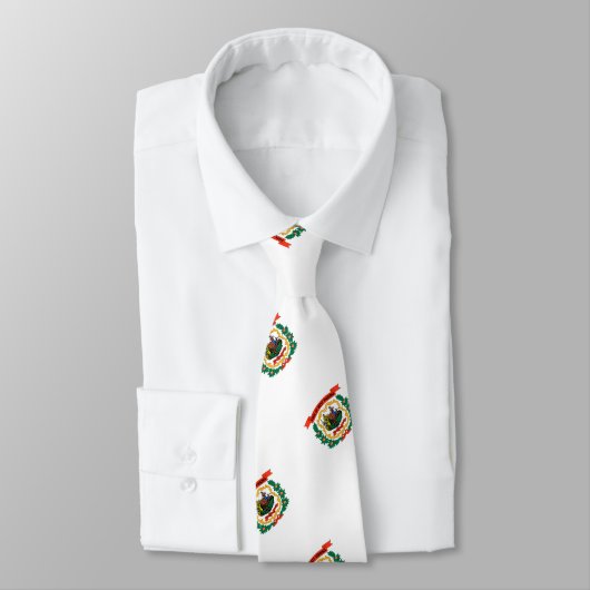 Cravate Drapeau de l'État de Virginie occidentale (Attaché)