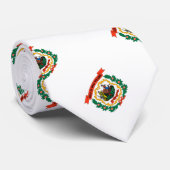 Cravate Drapeau de l'État de Virginie occidentale (Roulé)