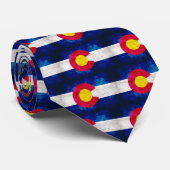 Cravate Drapeau de l'État du Colorado (Roulé)