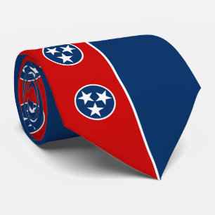 Cravate Drapeau de l'État du Tennessee