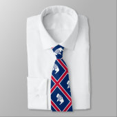 Cravate Drapeau de l'État du Wyoming (Attaché)